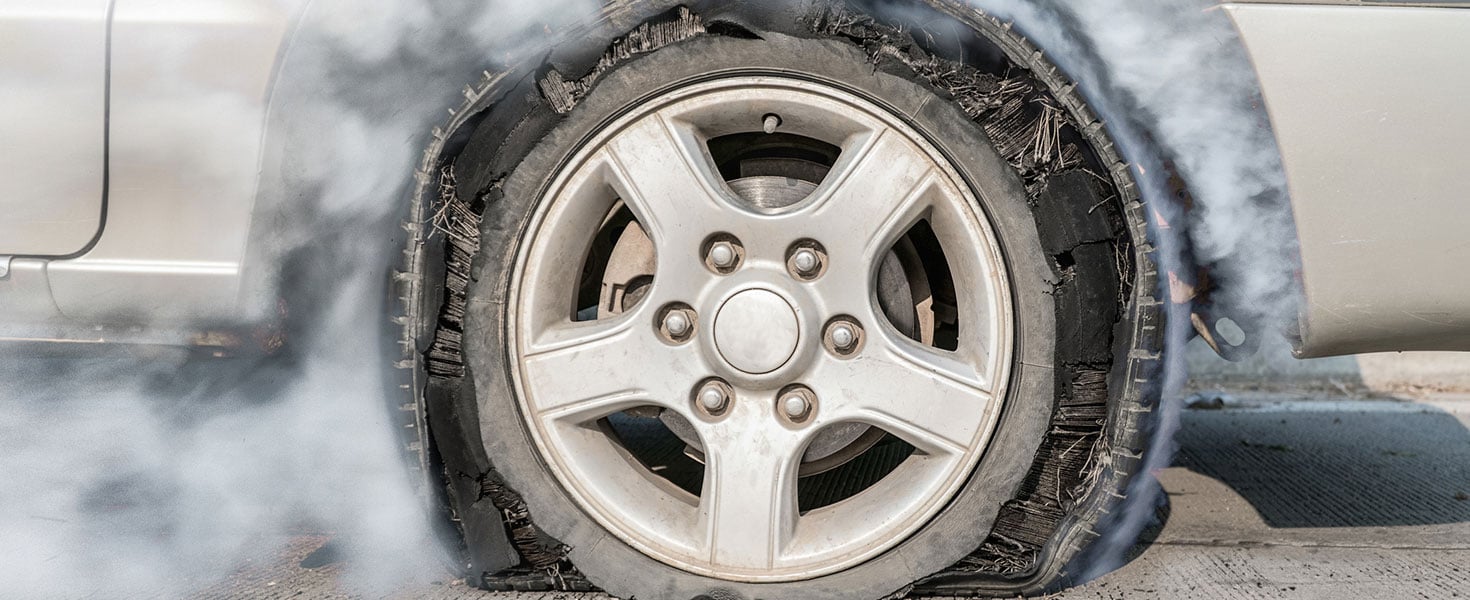 Tire Explosion