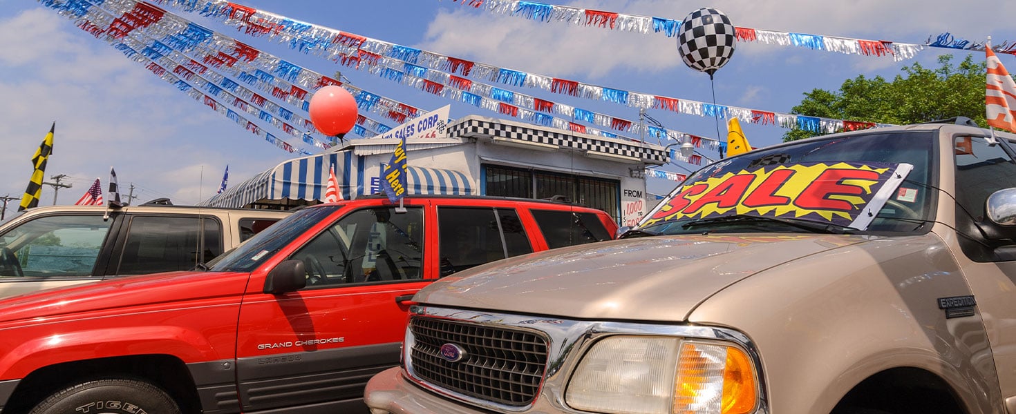 Used car lot