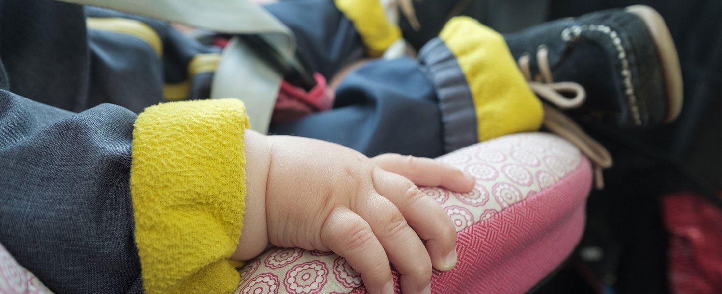 baby in car seat