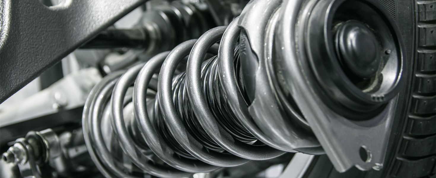 Close up of a shock