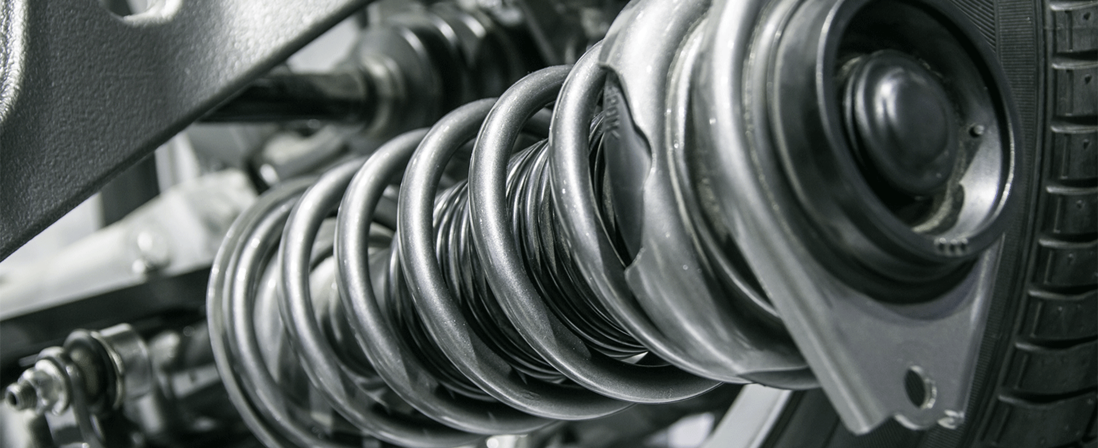 Close up of a shock