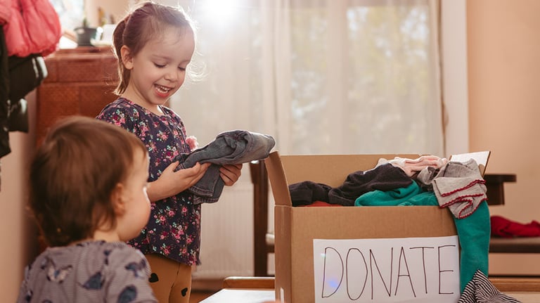 Donate clothes