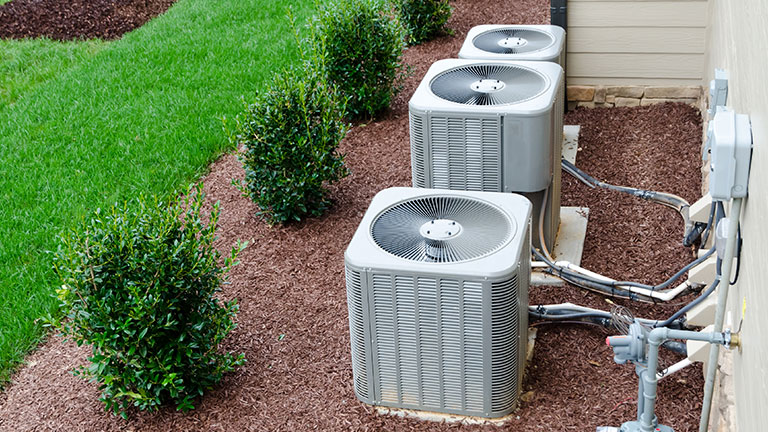 AC units connected to the residential house By Konstantin L