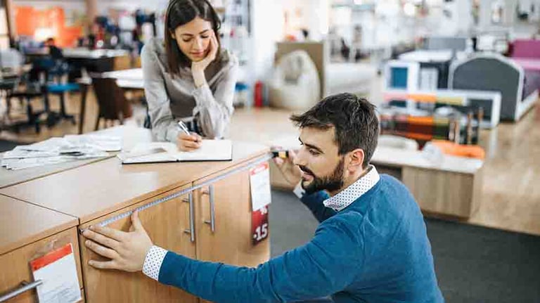 Purchasing Without Measuring
