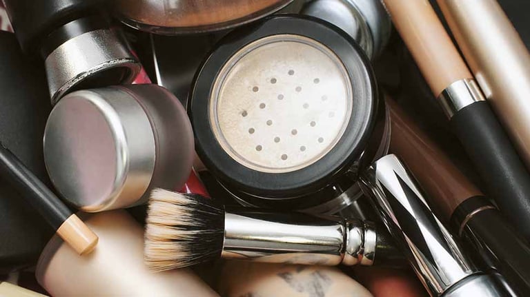 Expired and old makeup