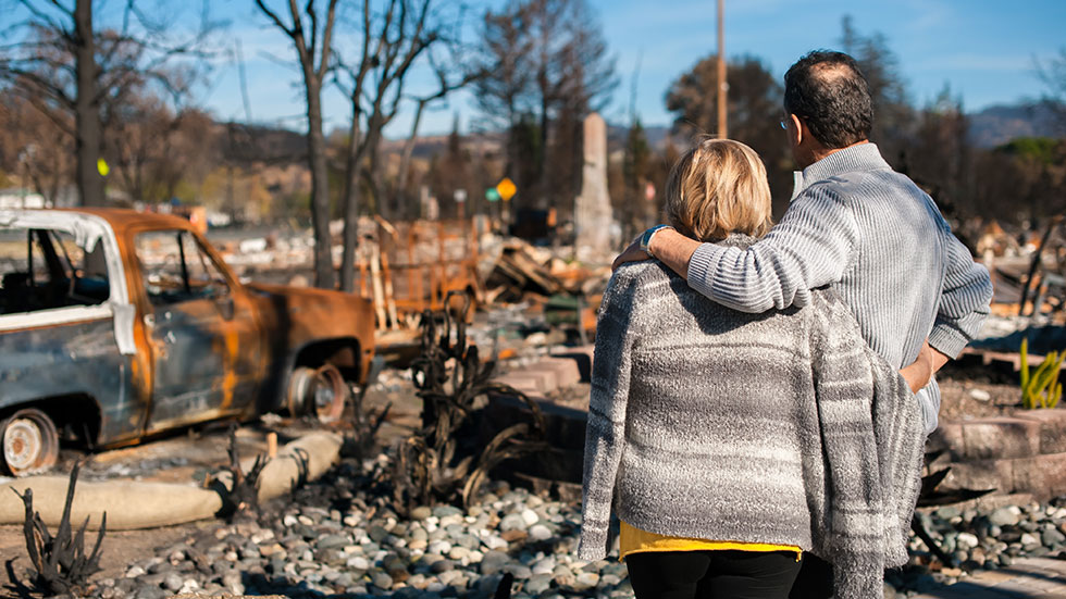 After as storm home is destroyed 