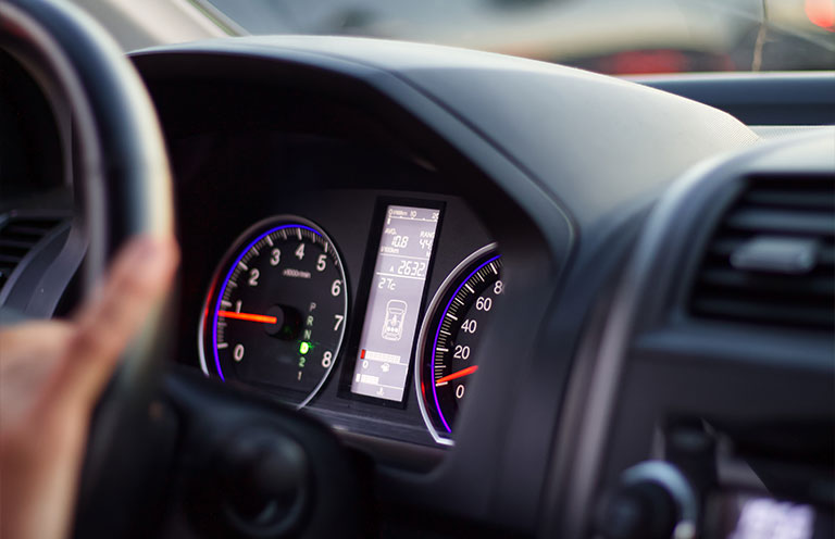 car dashboard