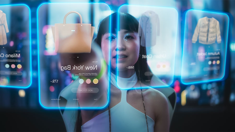 social media ads concept