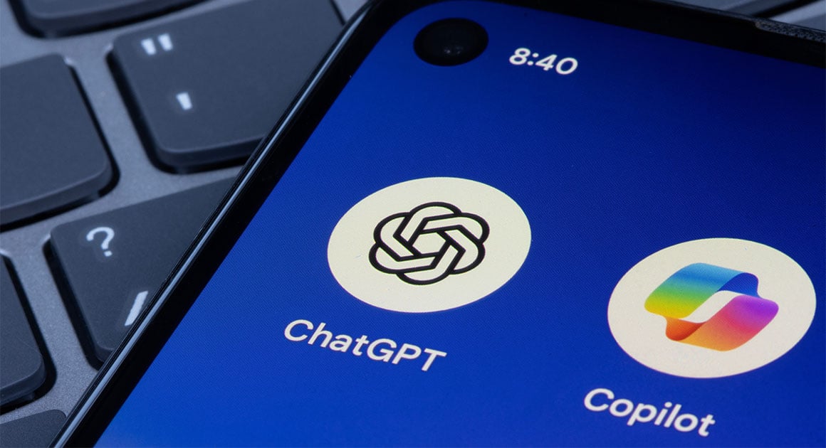 Chat GPT and Copilot apps
