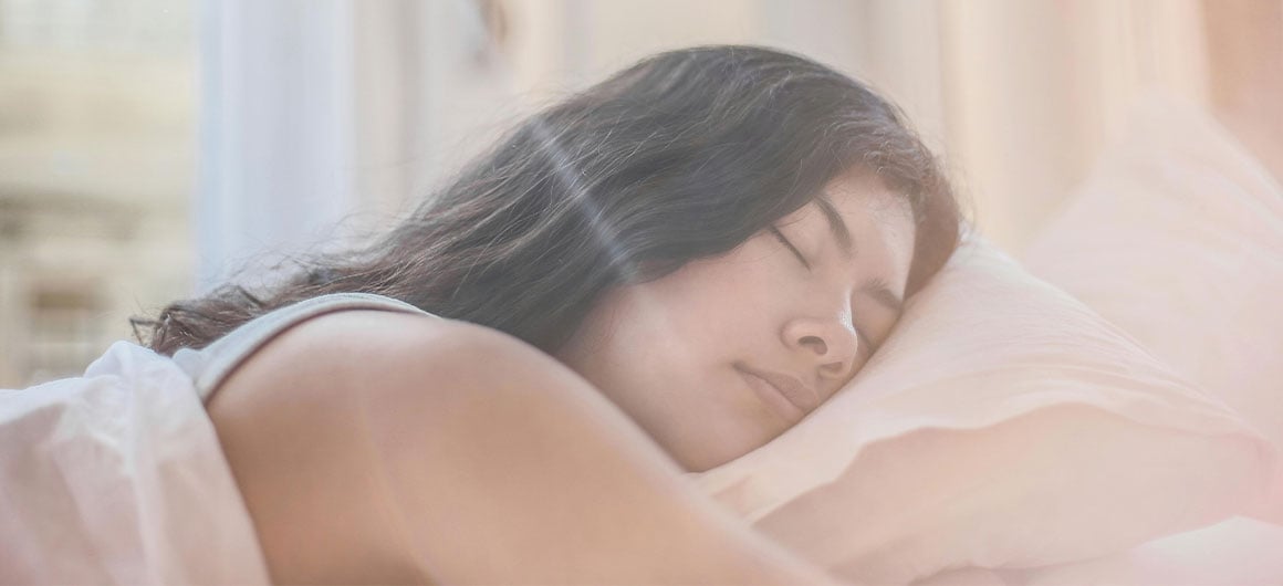 woman sleeping