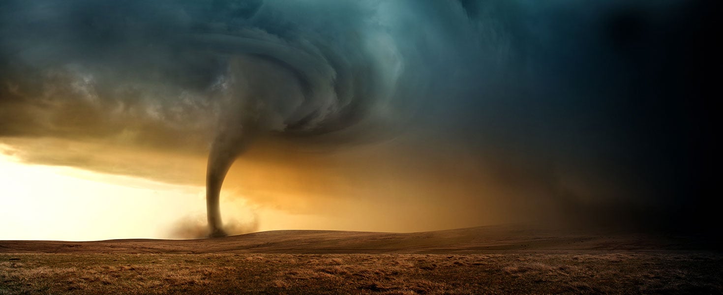 Licensed Sunset Tornado. By James Thew