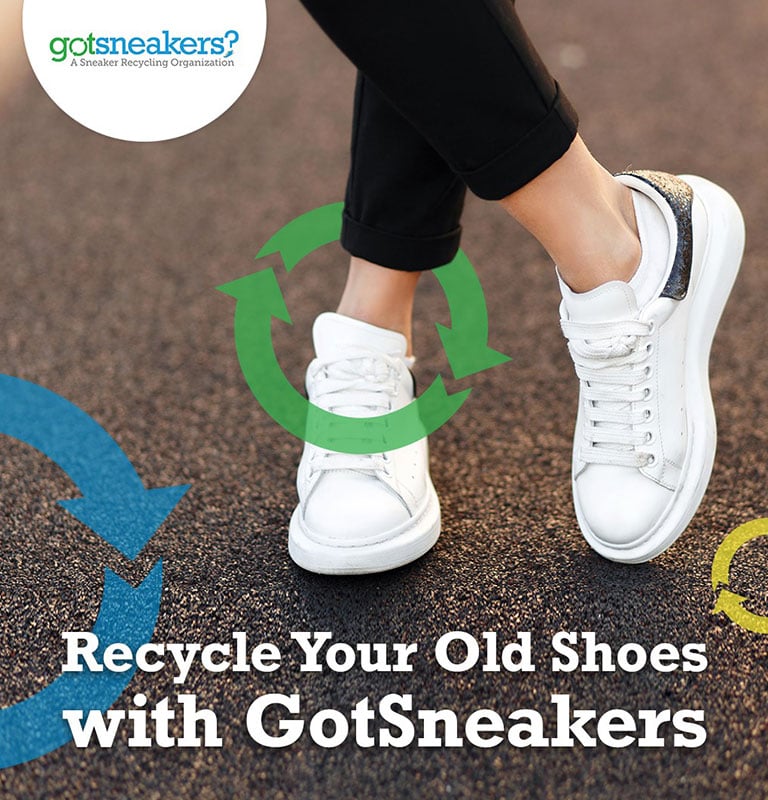 Recycle Your Old Shoes with GotSneakers Courtesy of GotSneakers