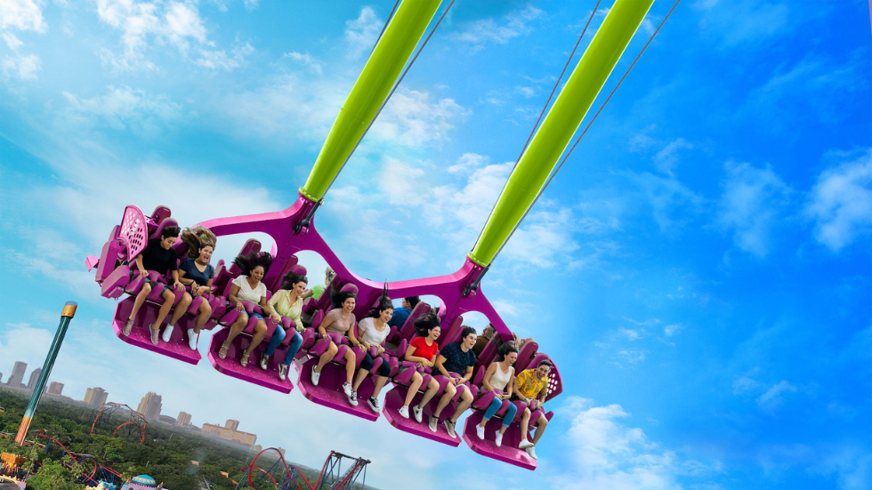 SERENGETI FLYER AT BUSCH GARDENS TAMPA BAY FL