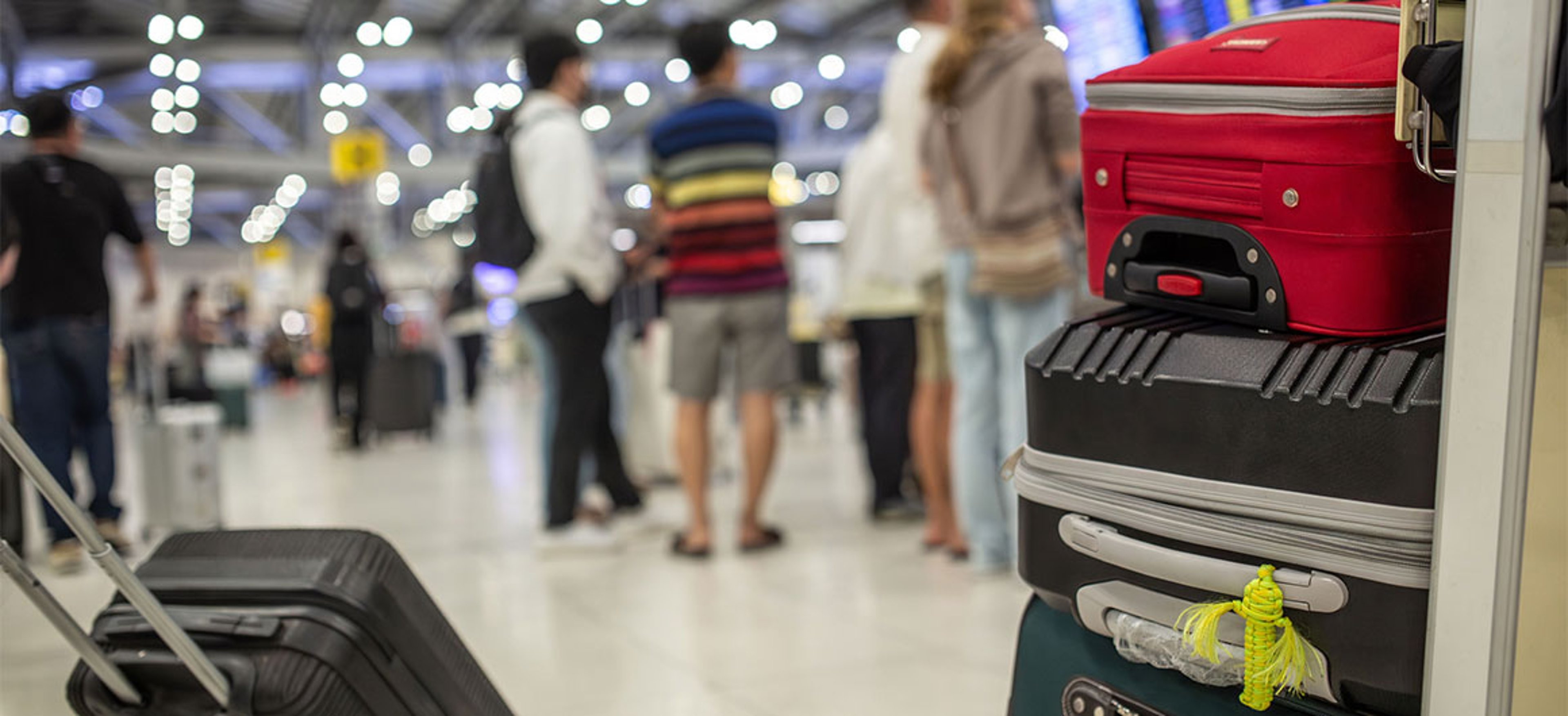 luggage in airport
