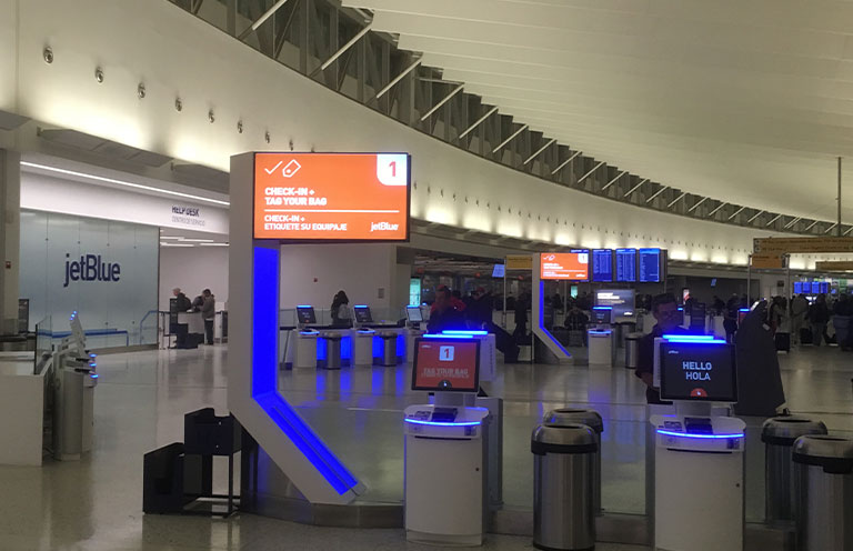 jetblue self service check in and baggage tag