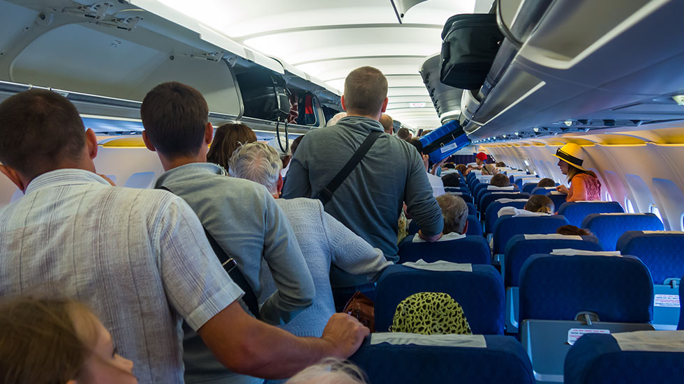 Getting on the flight