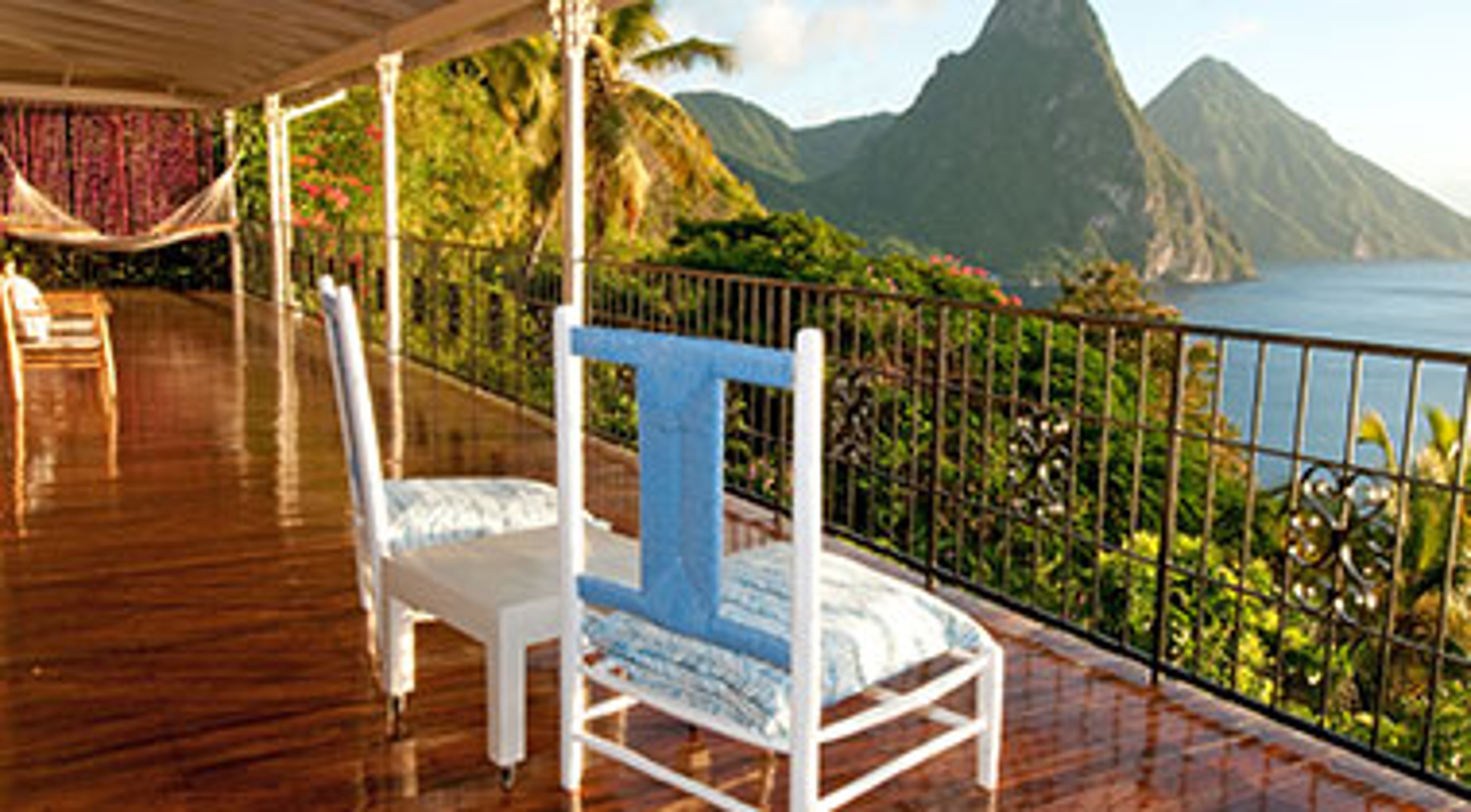 View of a Caribbean Island