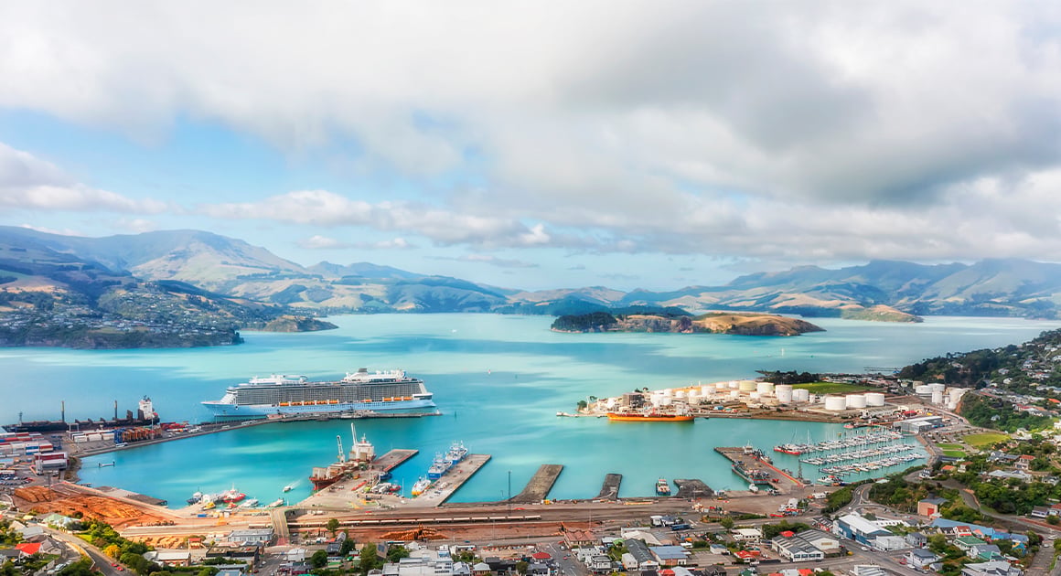  New Zealand cruise port