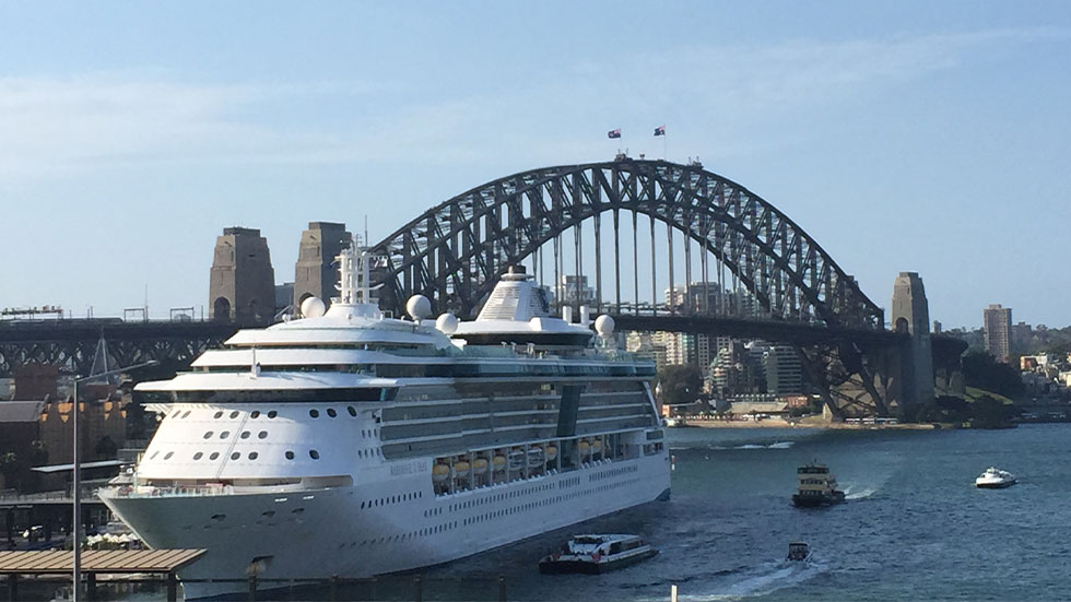 Royal Caribbean Radiance of the seas cruise ship