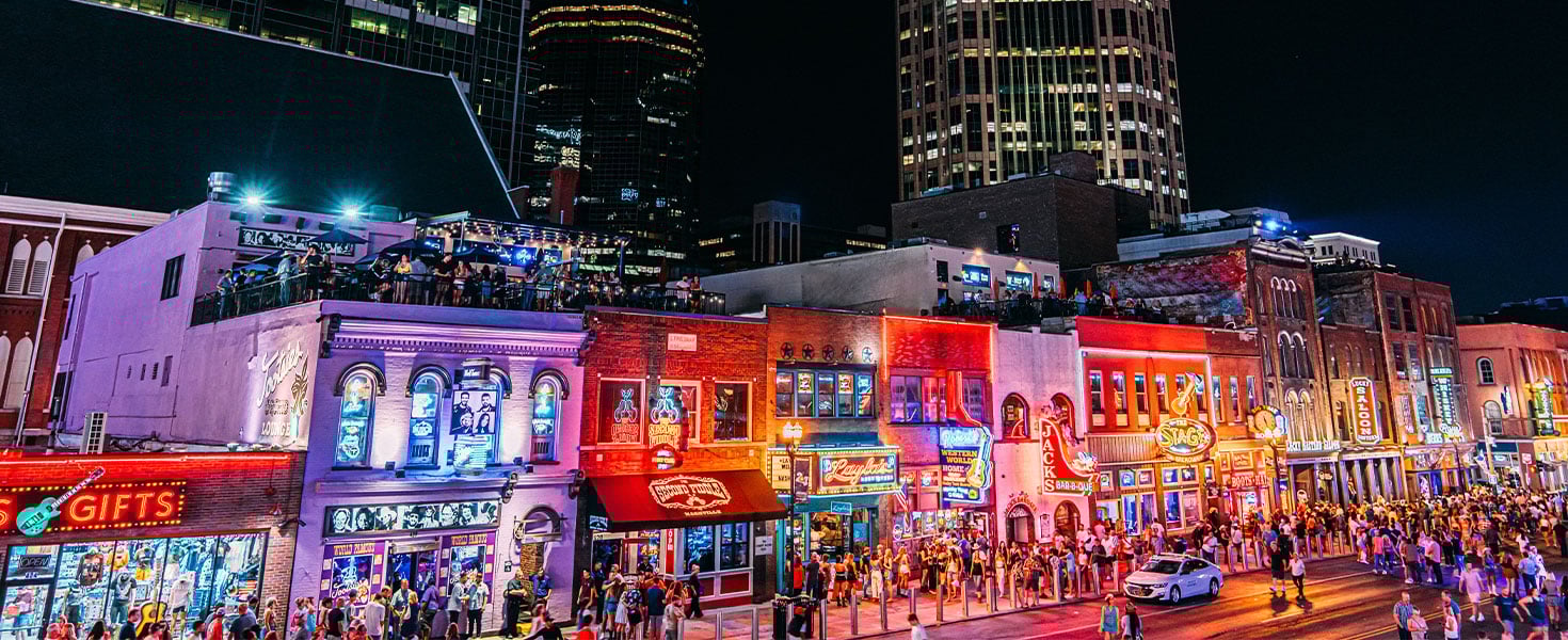 downtown Nashville