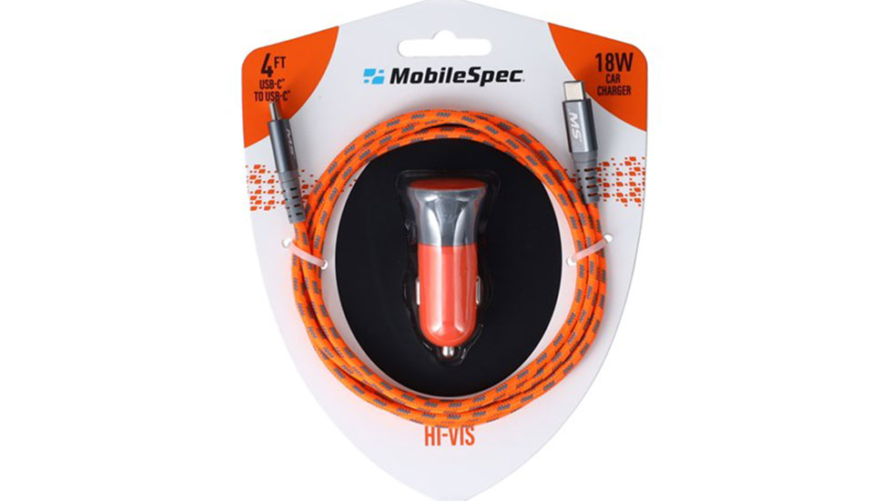 Hi-Vis Lightning Car Charger Kit