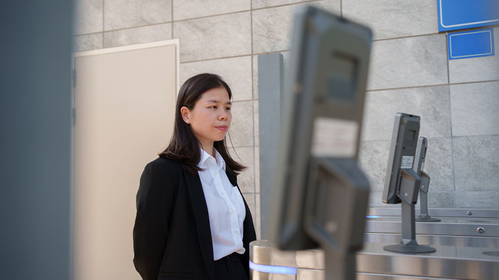 New technology of face recognition in airport