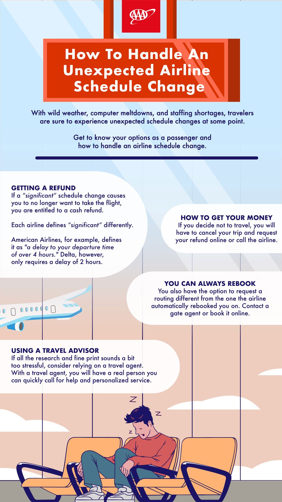 Schedule Change infographic