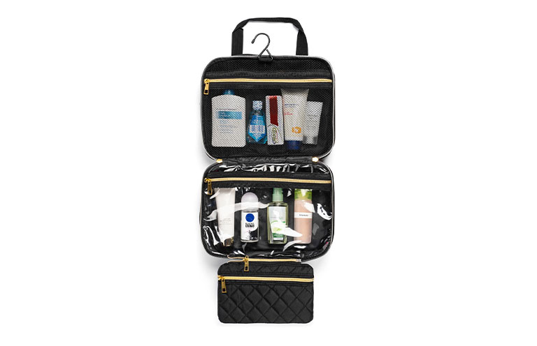 Ms. Jetsetter Hanging Toiletry Bag