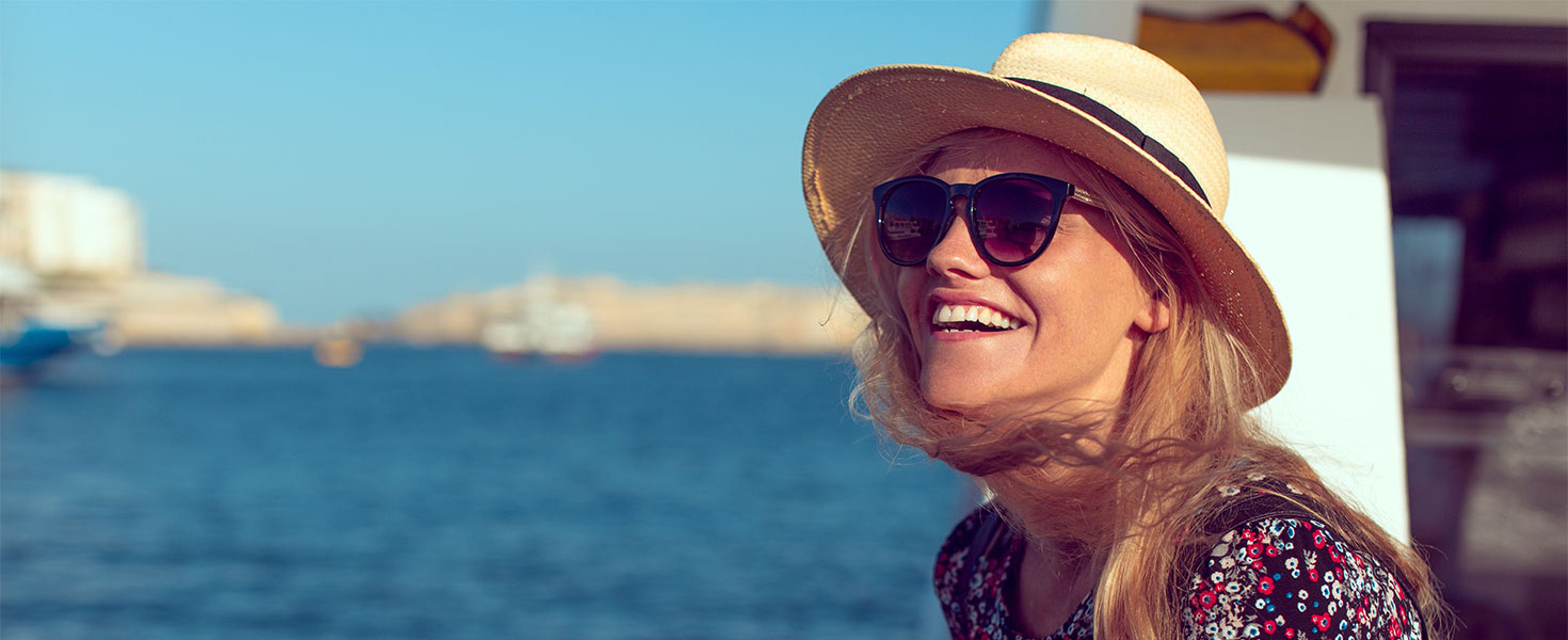 woman on cruise ship