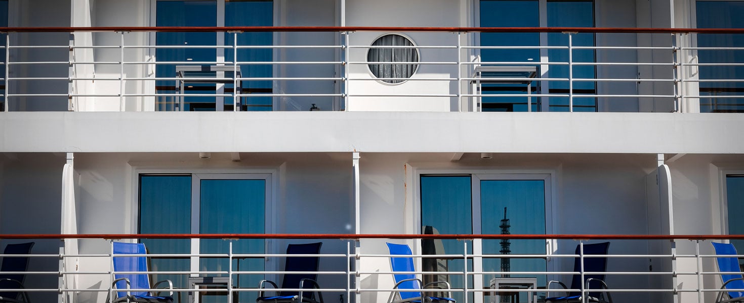 Cruise ship view