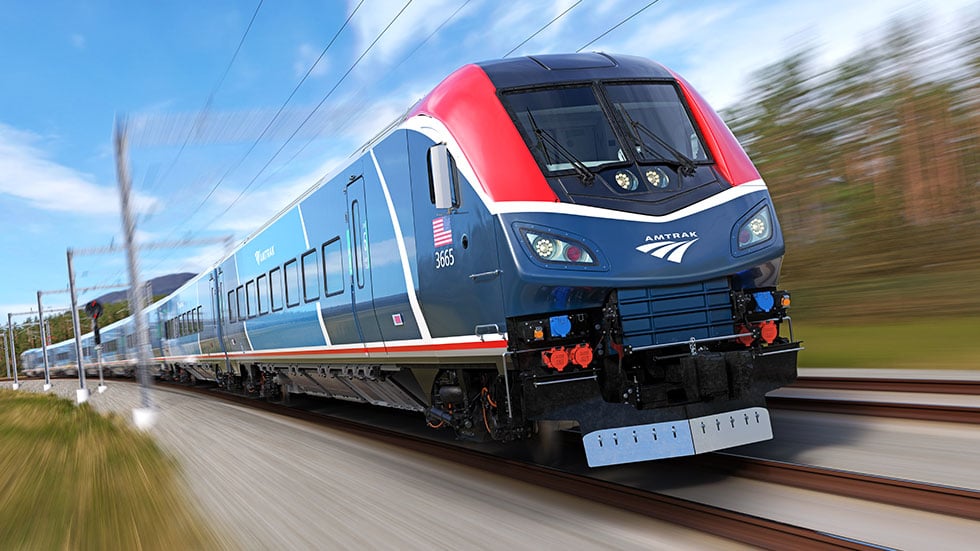 amtrak airo exterior