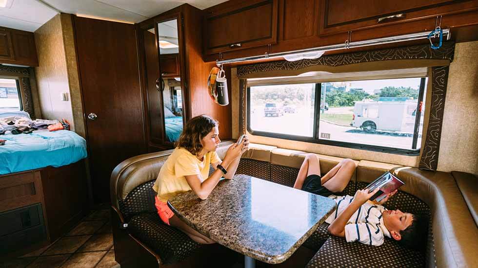 Kids in RV