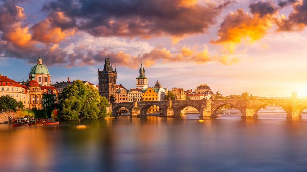 Charles Bridge in Prague in Czechia