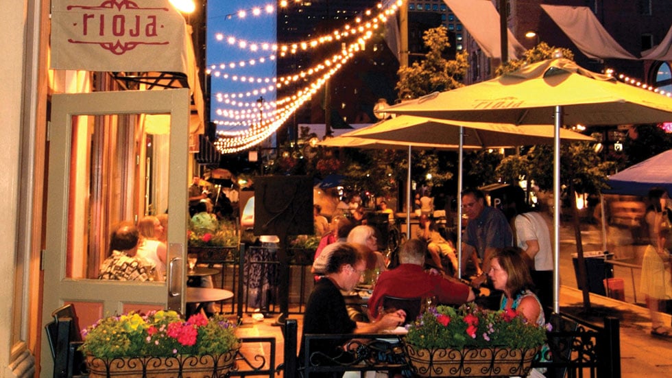Larimer Square. Photo courtesy of Visit Denver