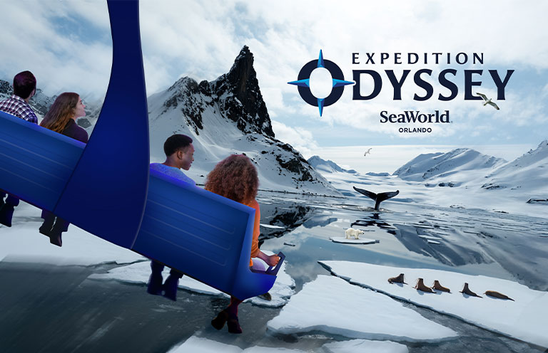 Expedition Odyssey ride at Seaworld Orlando
