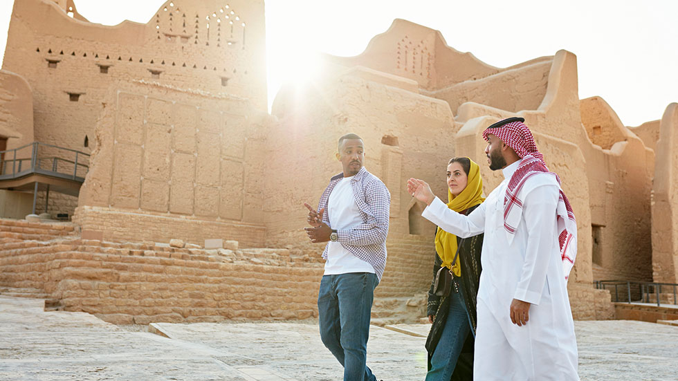 Guide Diriyah ruins near Riyadh