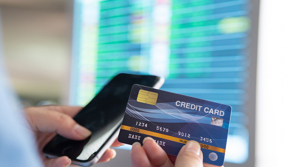 Putting Credit care info on phone