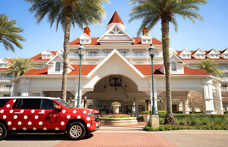 Minnie Van at Disney World