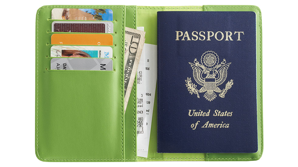 RFID Blocking Passport Wallet