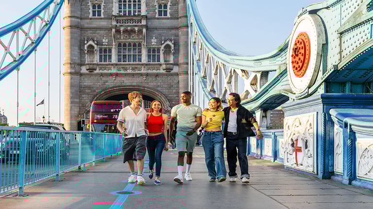 People in London