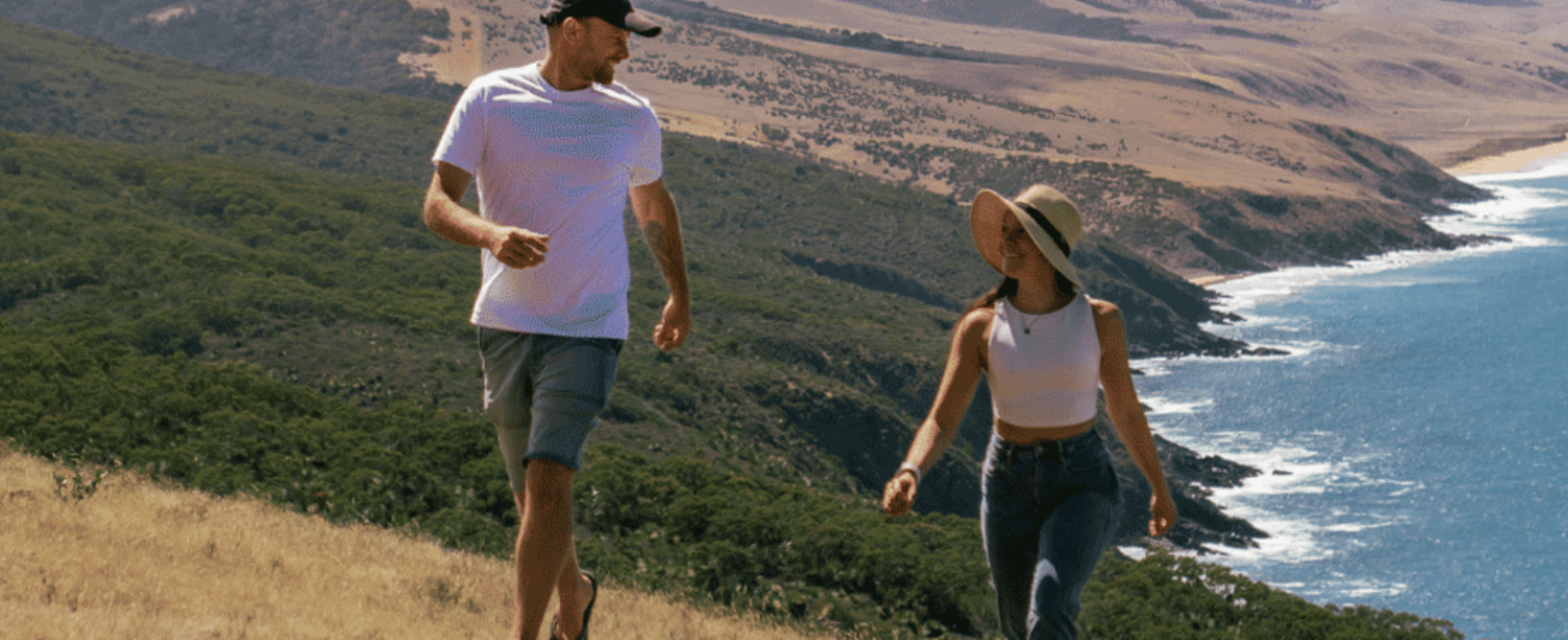 Jack and Megan Dunn on a Road Trip