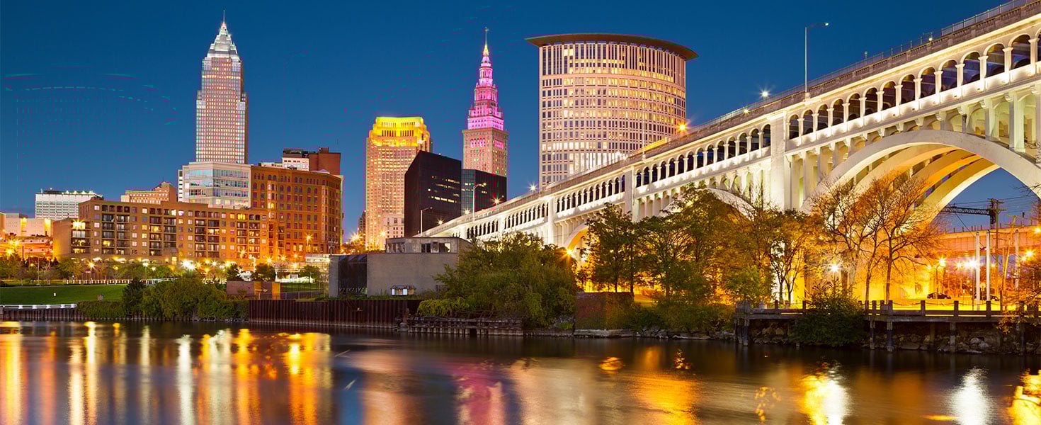 Skyline of Cleveland, Ohio