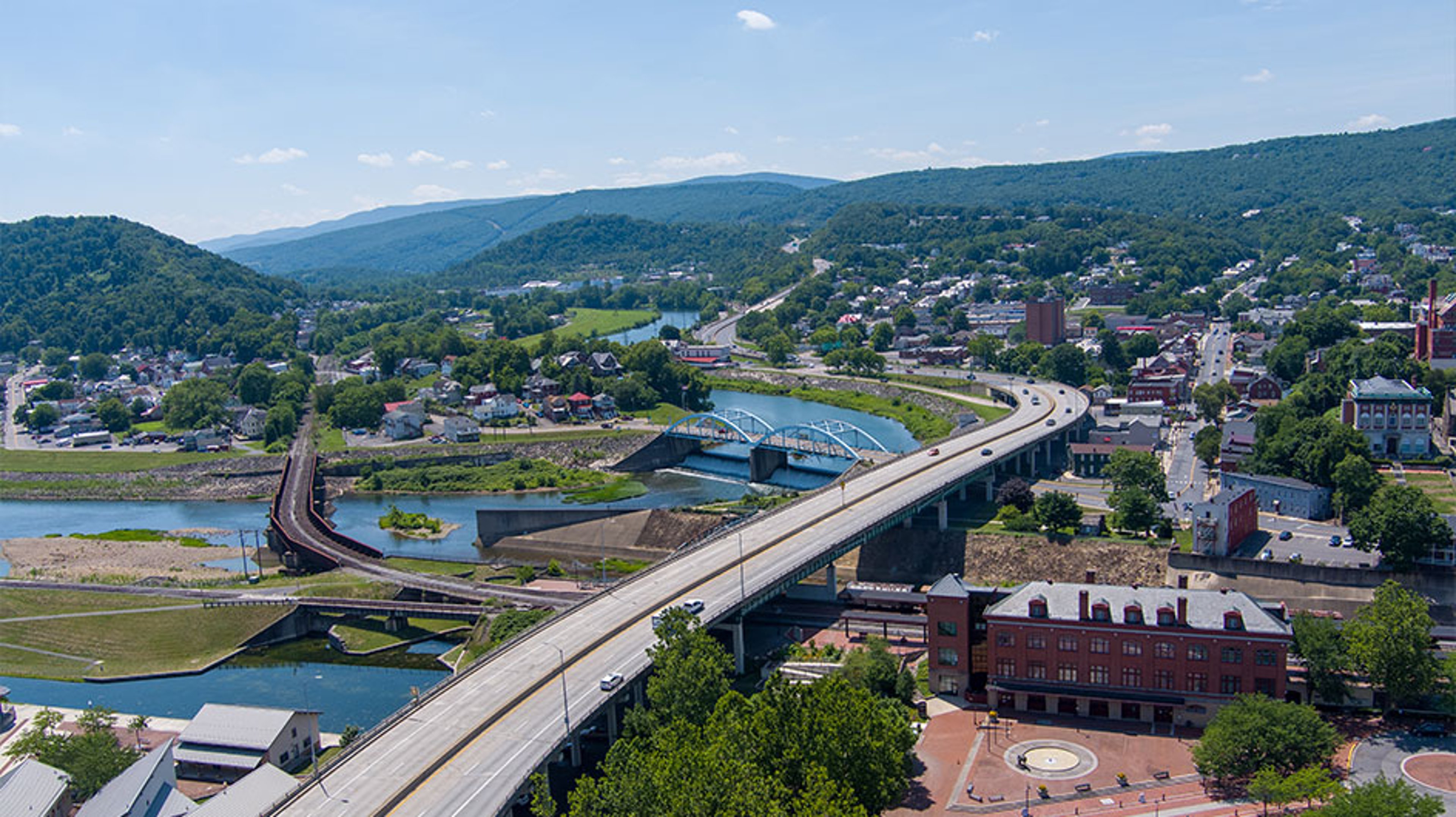 Cumberland, Maryland Skyline