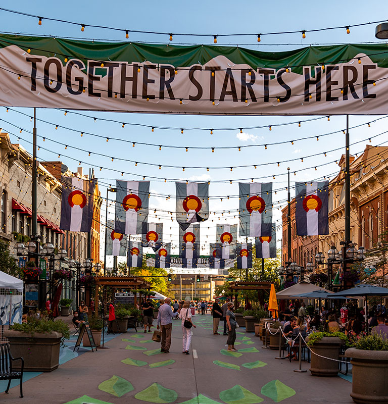 Larimer Square; photo courtesy of Visit Denver