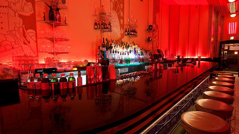 Art Deco bar; photo courtesy of Visit Denver