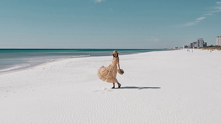 Where sugar-white sands meet emerald waves—Henderson Beach in Destin serves up ultimate coastal vibes and pure beach bliss; Photo courtesy of VISIT FLORIDA