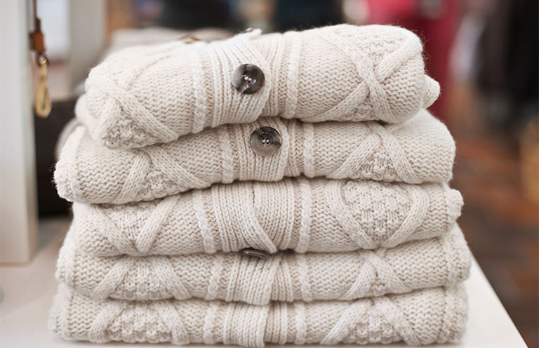 Wool cardigans