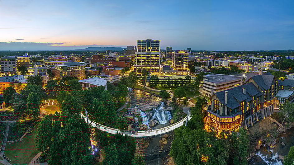 Greenville, South Carolina Falls Park