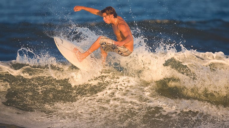 All a-board! Jacksonville has 22 miles of beaches perfect for all water sports. Credit: Ryan Ketterman/ Courtesy of Visit Jacksonville