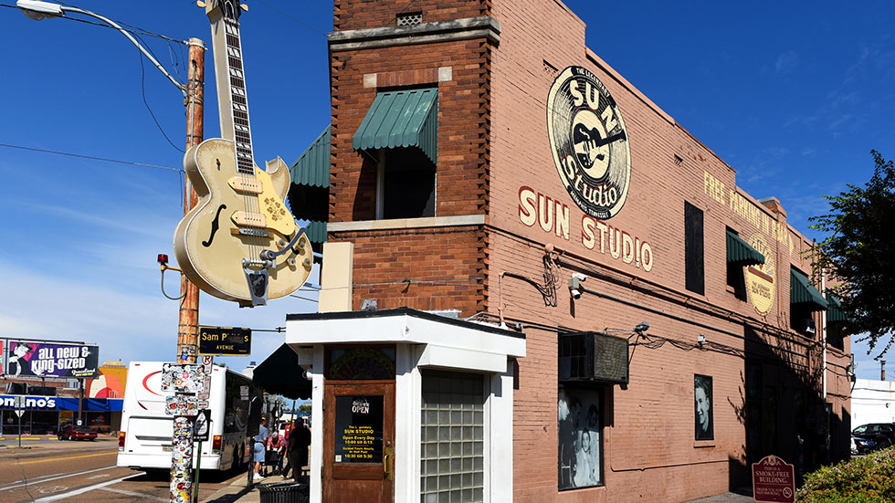 The Legendary Sun Studio. Photo by PaulMcKinnon/iStock.com